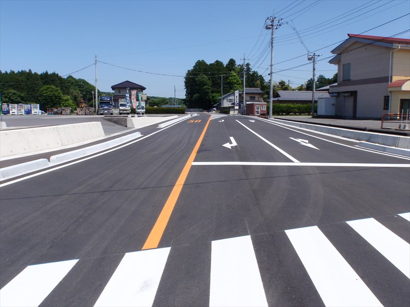 宇都宮向田線道路改良工事